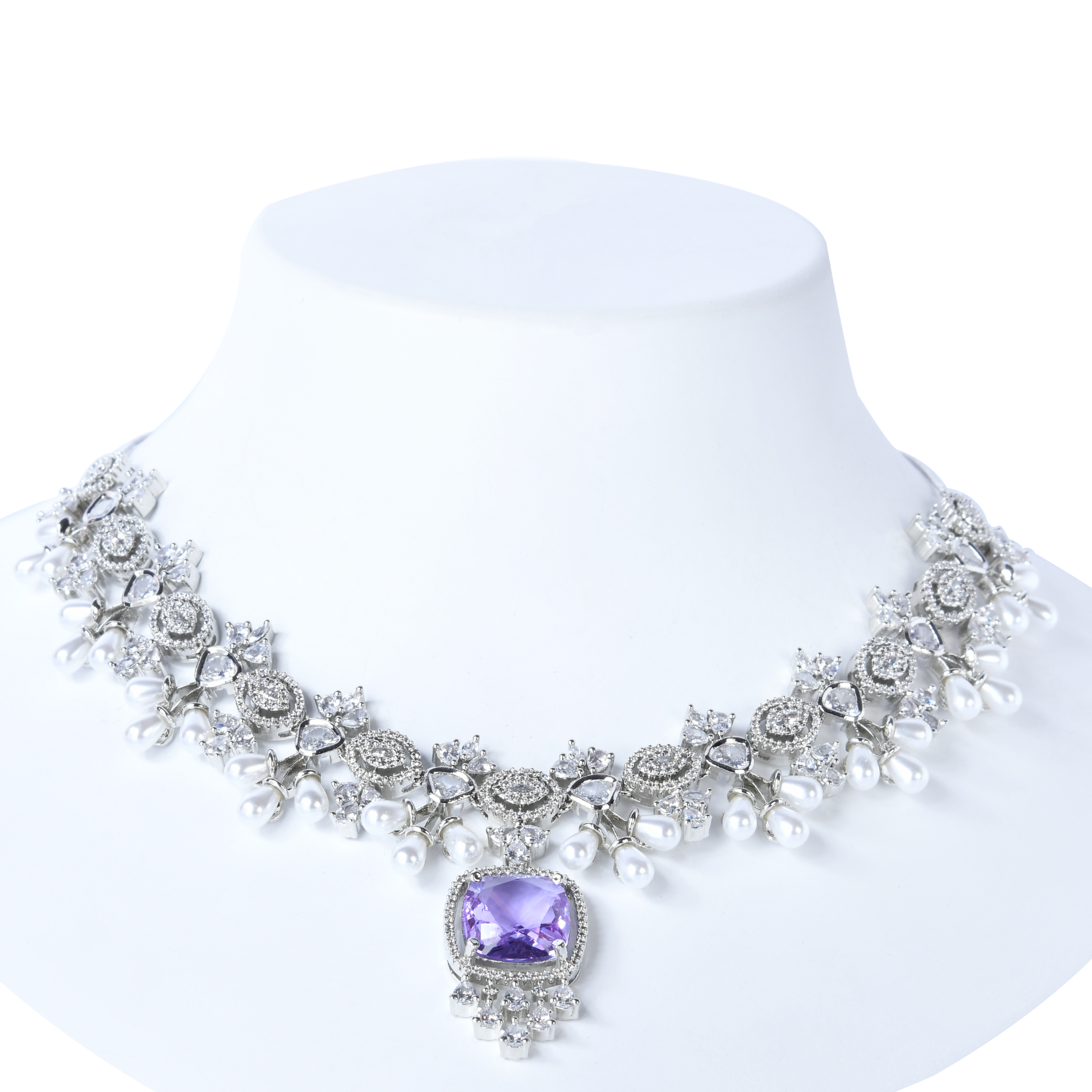 Flawless Empery | Signature Crystal Necklace Set
