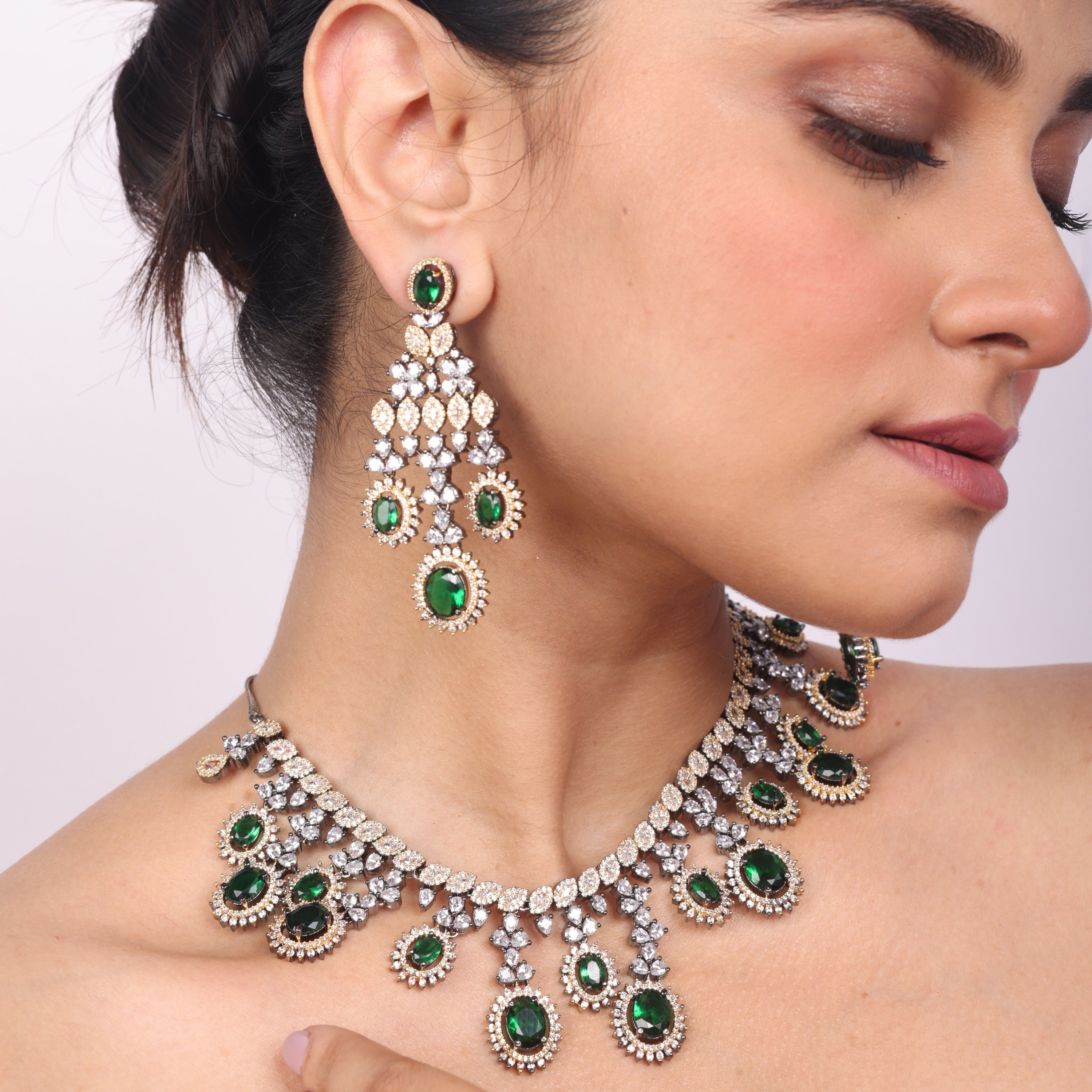 Heavenly Treasures | Signature Luxury CZ Necklace Set