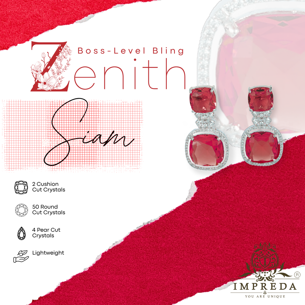 Zenith | Signature CZ Crystal Earring