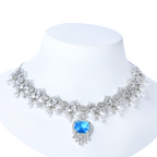 Flawless Empery | Aquamarine | Signature Crystal Necklace Set
