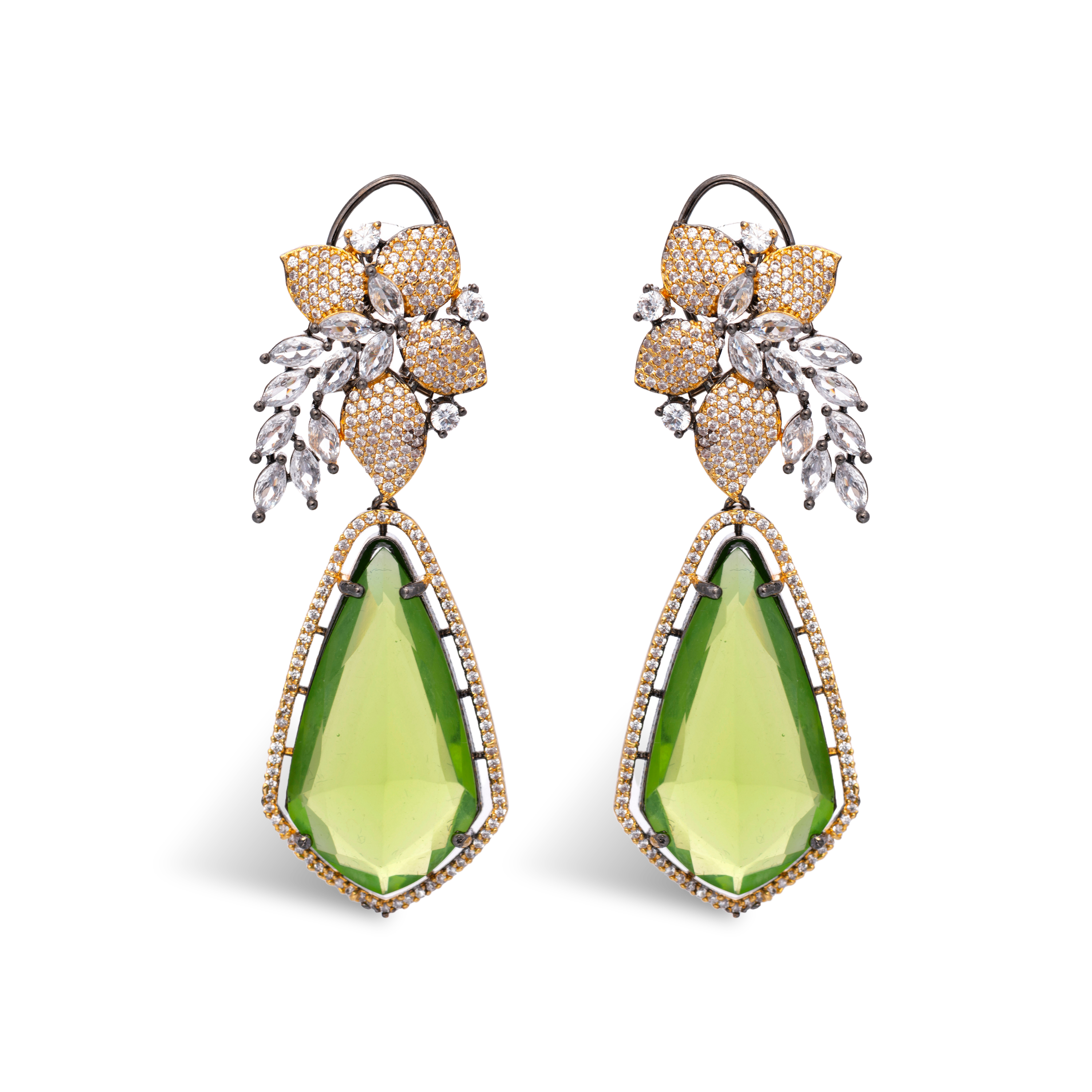 Aurora Amulets | Luxury Doublet Crystal Earring