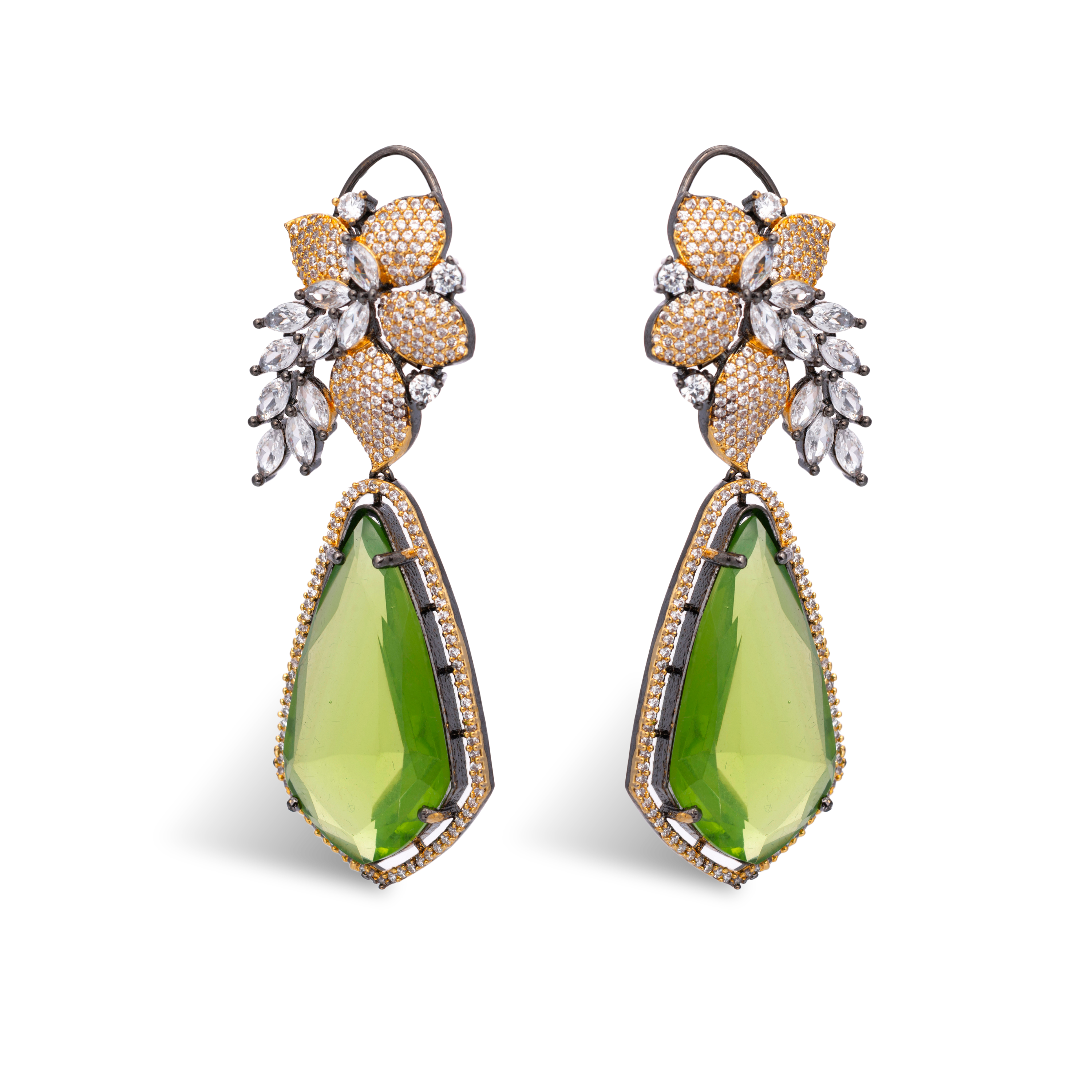 Aurora Amulets | Luxury Doublet Crystal Earring