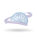 Crownova | Silver Plated | Aquamarine | Luxury CZ Crystal Bracelet