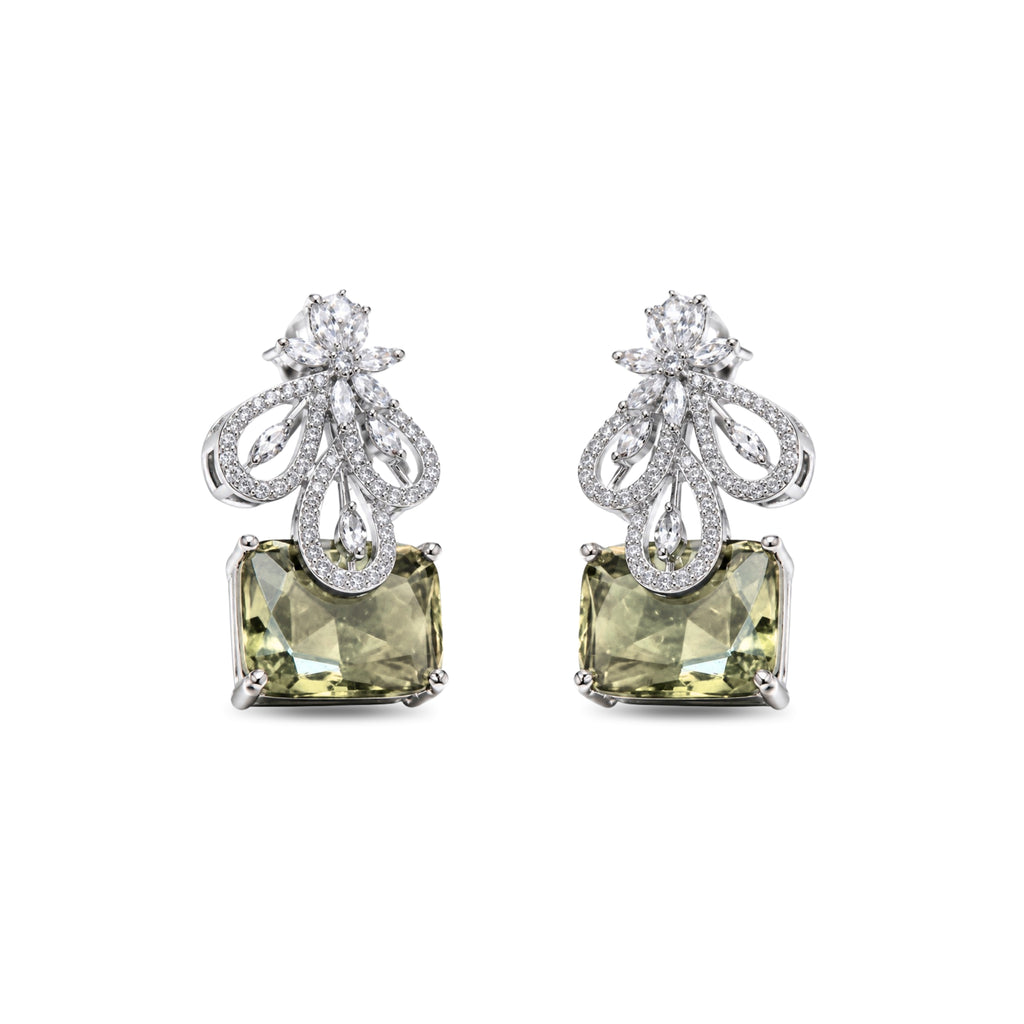 Ravepop | Jonquil | Premium CZ Crystal Earrings