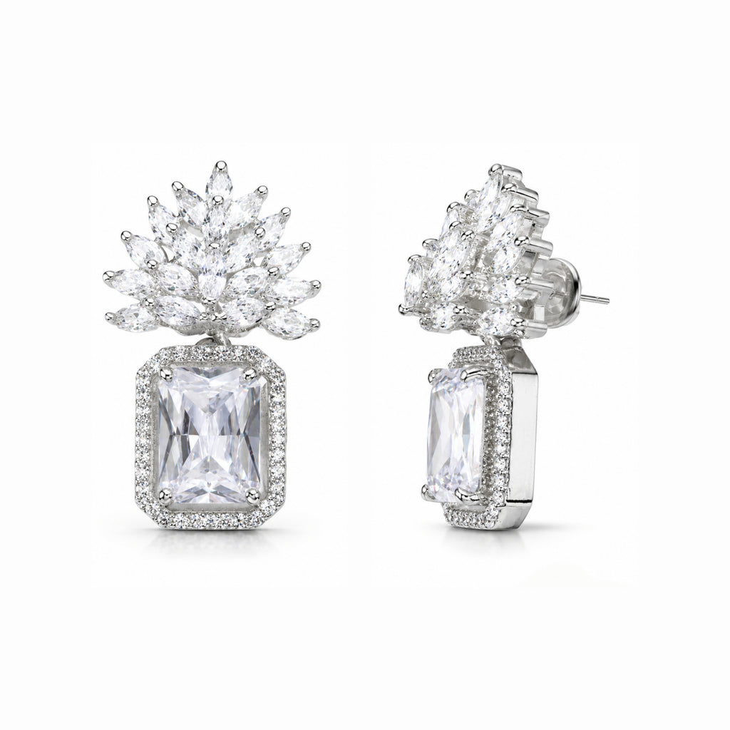 Glitter Glove | Premium CZ Crystal Earring