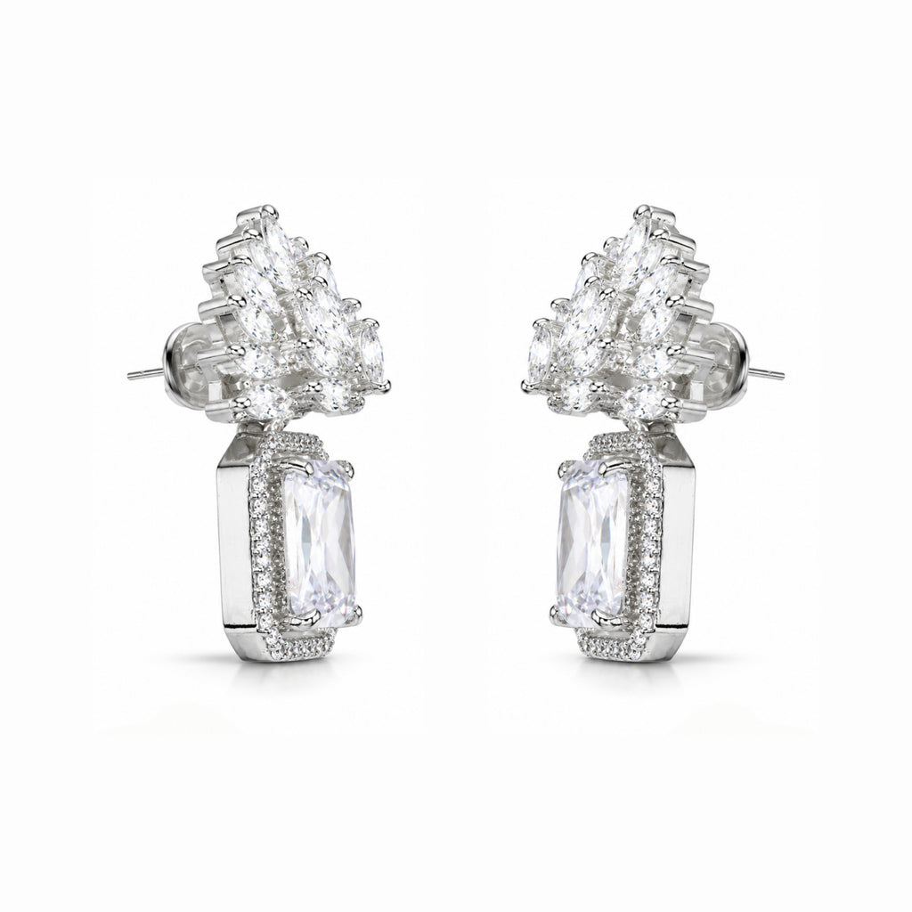 Glitter Glove | Premium CZ Crystal Earring