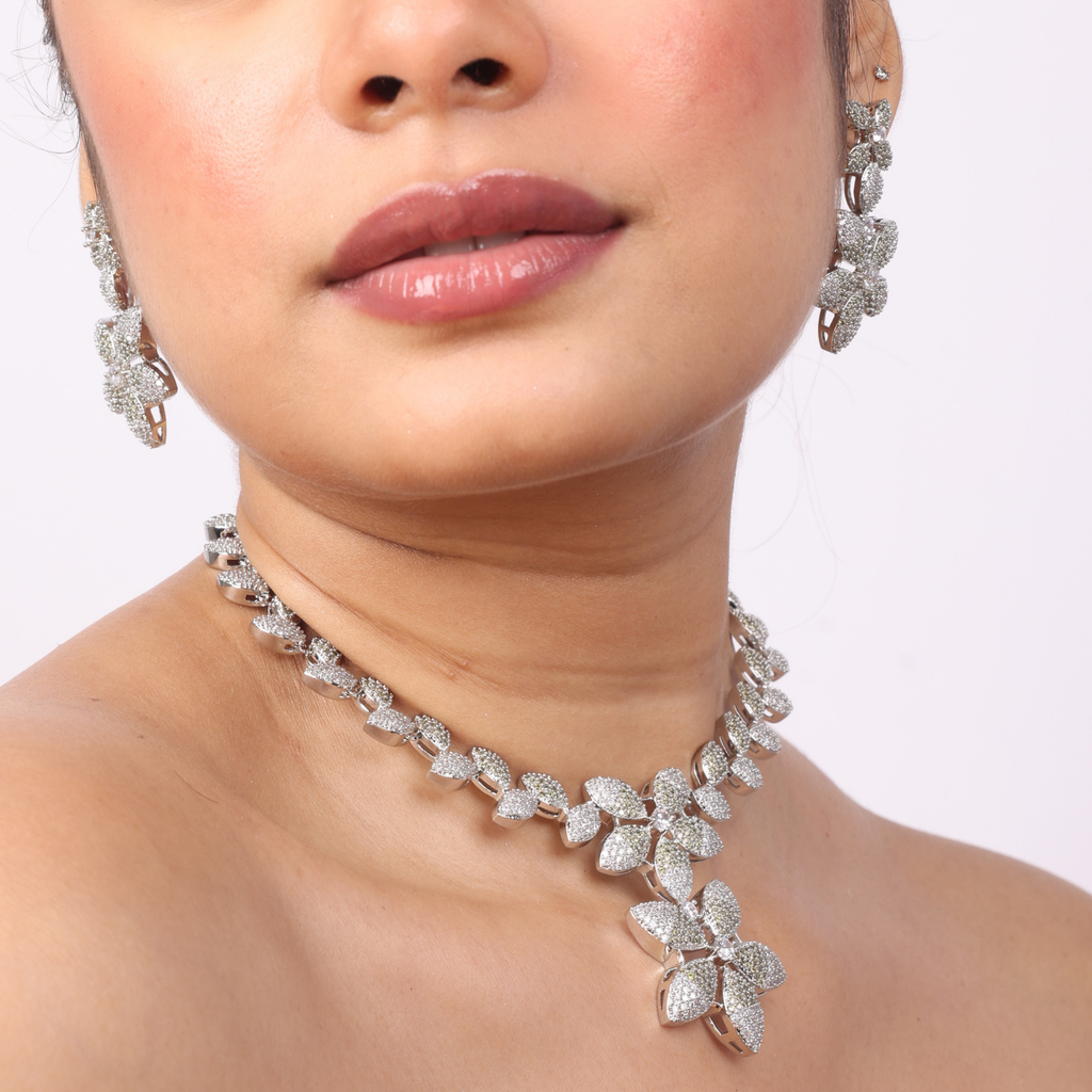 Starnyx | Signature CZ Crystal Necklace Set