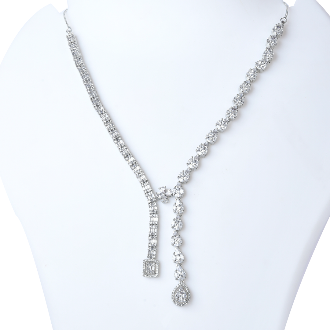 Glimmeria | Signature Dual Strand Crystal Necklace Set