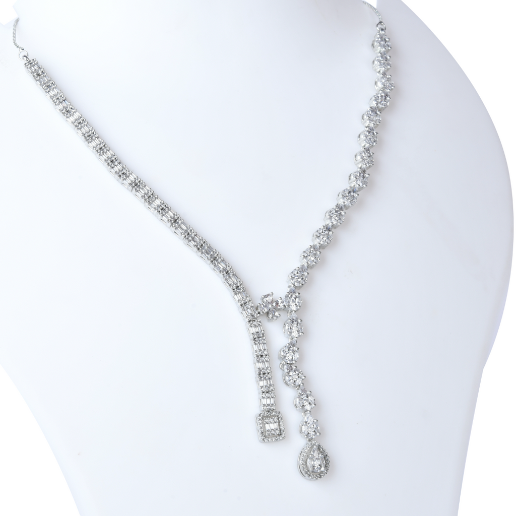 Glimmeria | Signature Dual Strand Crystal Necklace Set