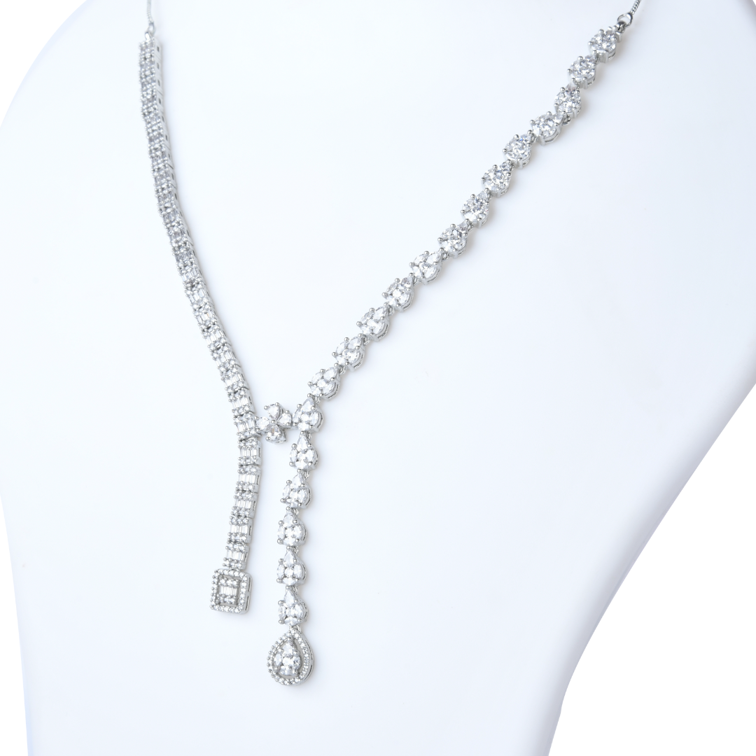 Glimmeria | Signature Dual Strand Crystal Necklace Set