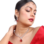 Eternal Enchantment | Premium CZ Crystal Necklace Set