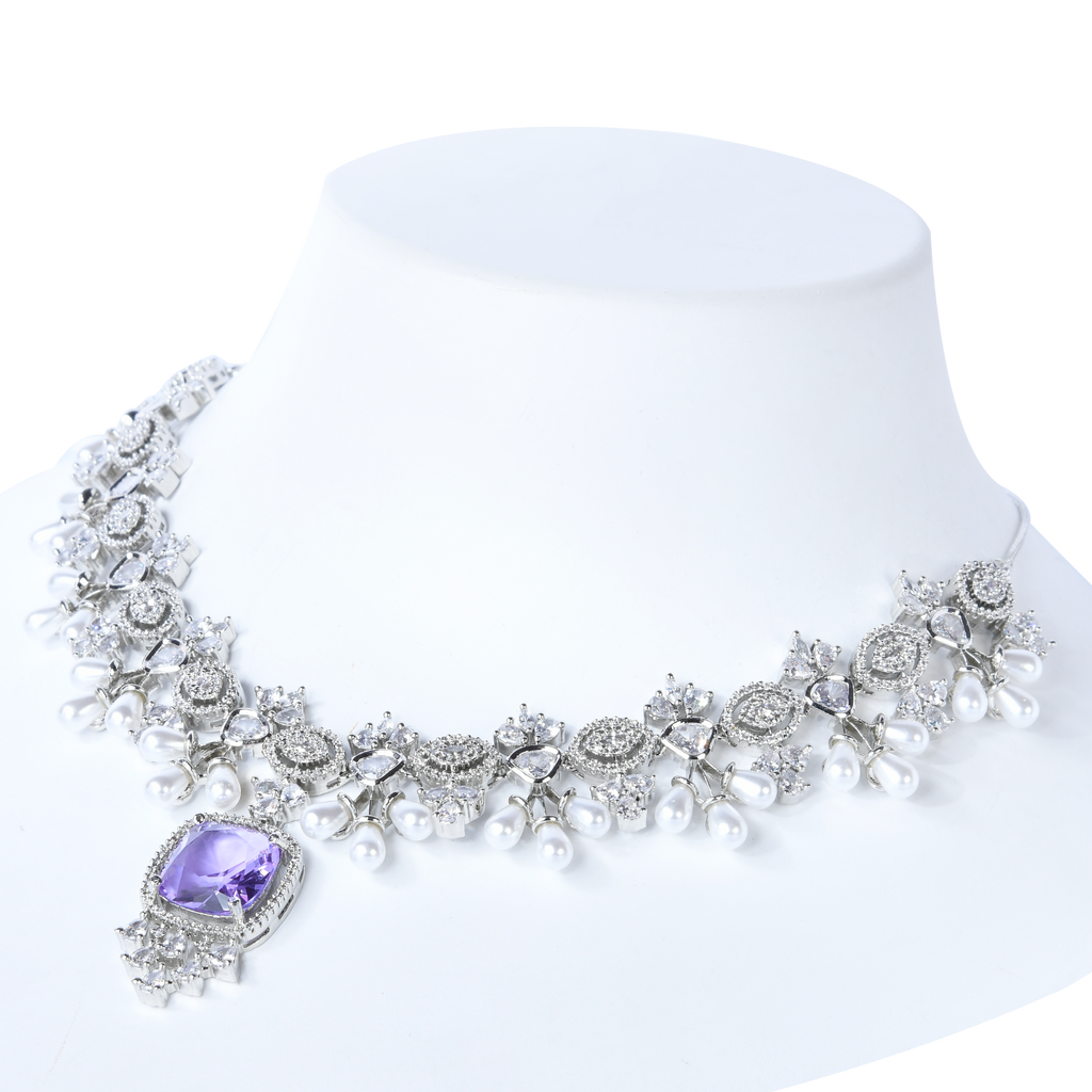 Flawless Empery | Signature Crystal Necklace Set