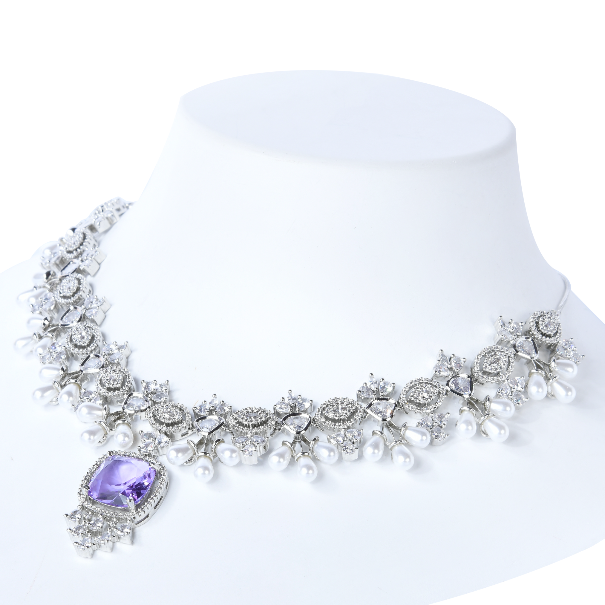 Flawless Empery | Signature Crystal Necklace Set