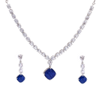 Eternal Enchantment | Premium CZ Crystal Necklace Set