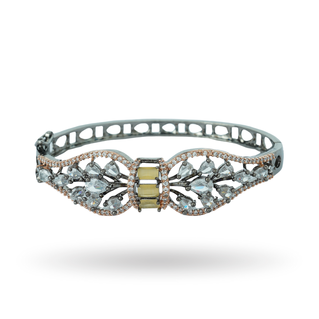 Avalon | Noire | Premium CZ Crystal Bracelet