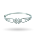 Aventa | Silver Plated | Premium CZ Crystal Bracelet