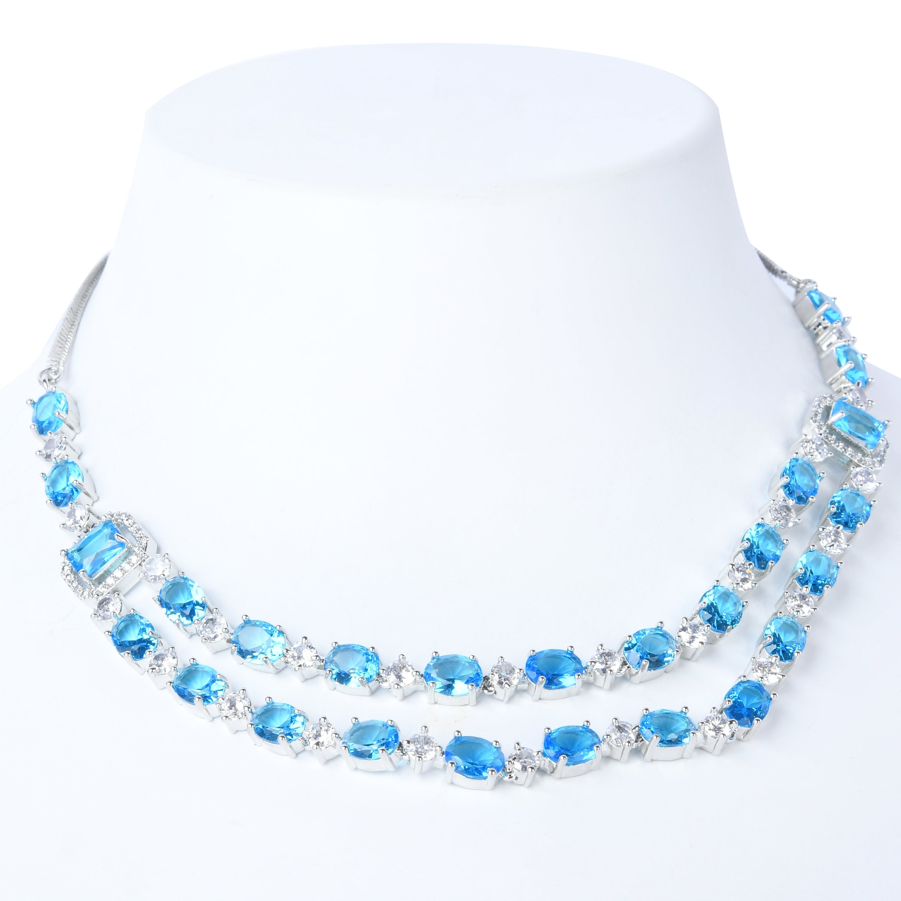 Adjunct Layered Necklace | Signature Crystal Necklace Set