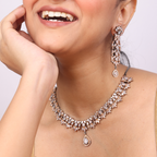 Adored Mark | Luxury CZ Crystal Necklace Set