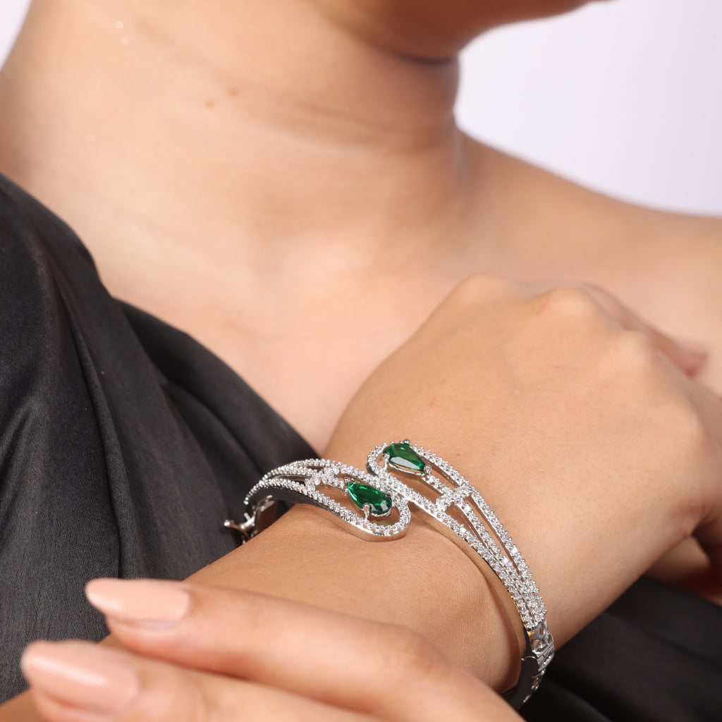Aristara | Luxury CZ Crystal Bracelet