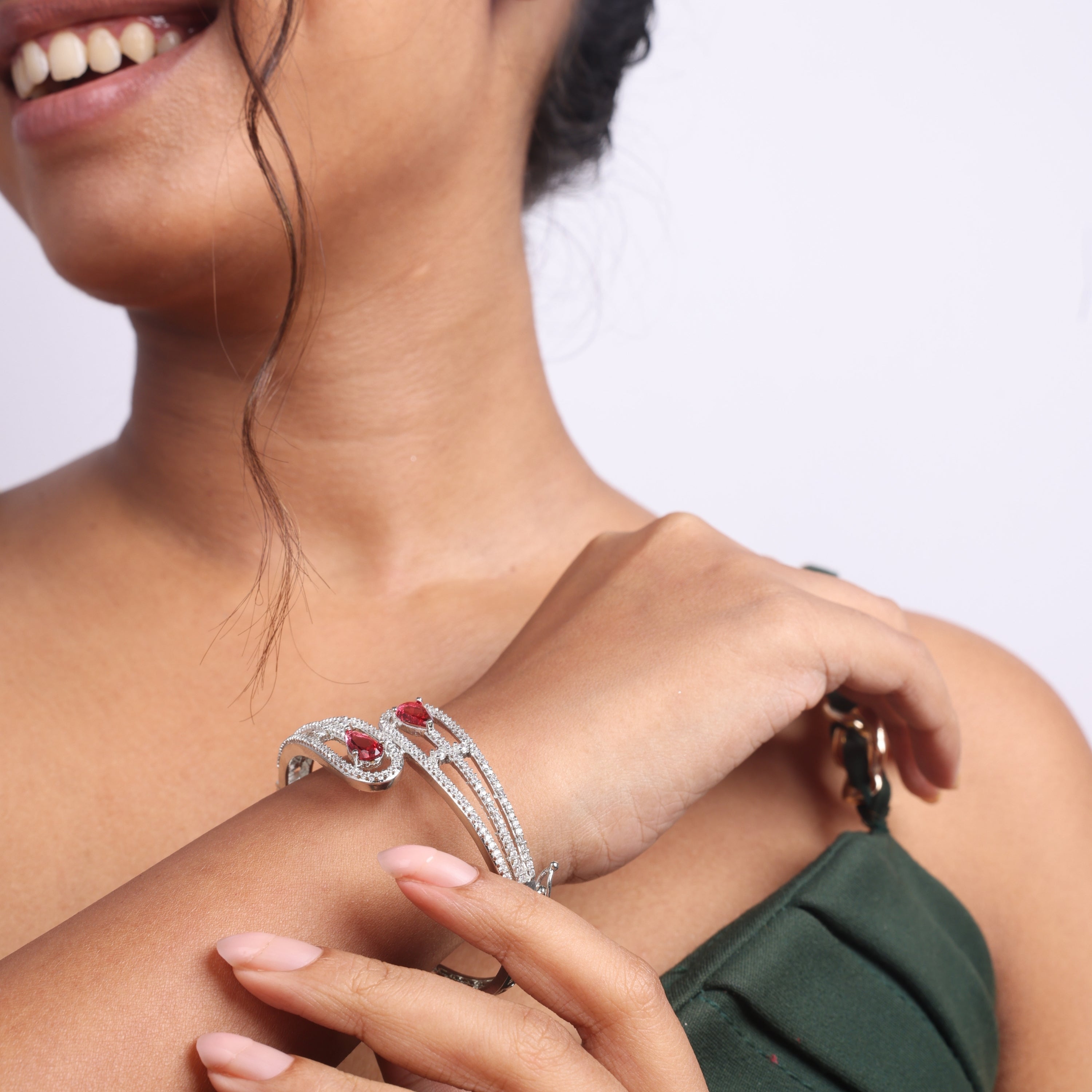 Aristara | Luxury CZ Crystal Bracelet