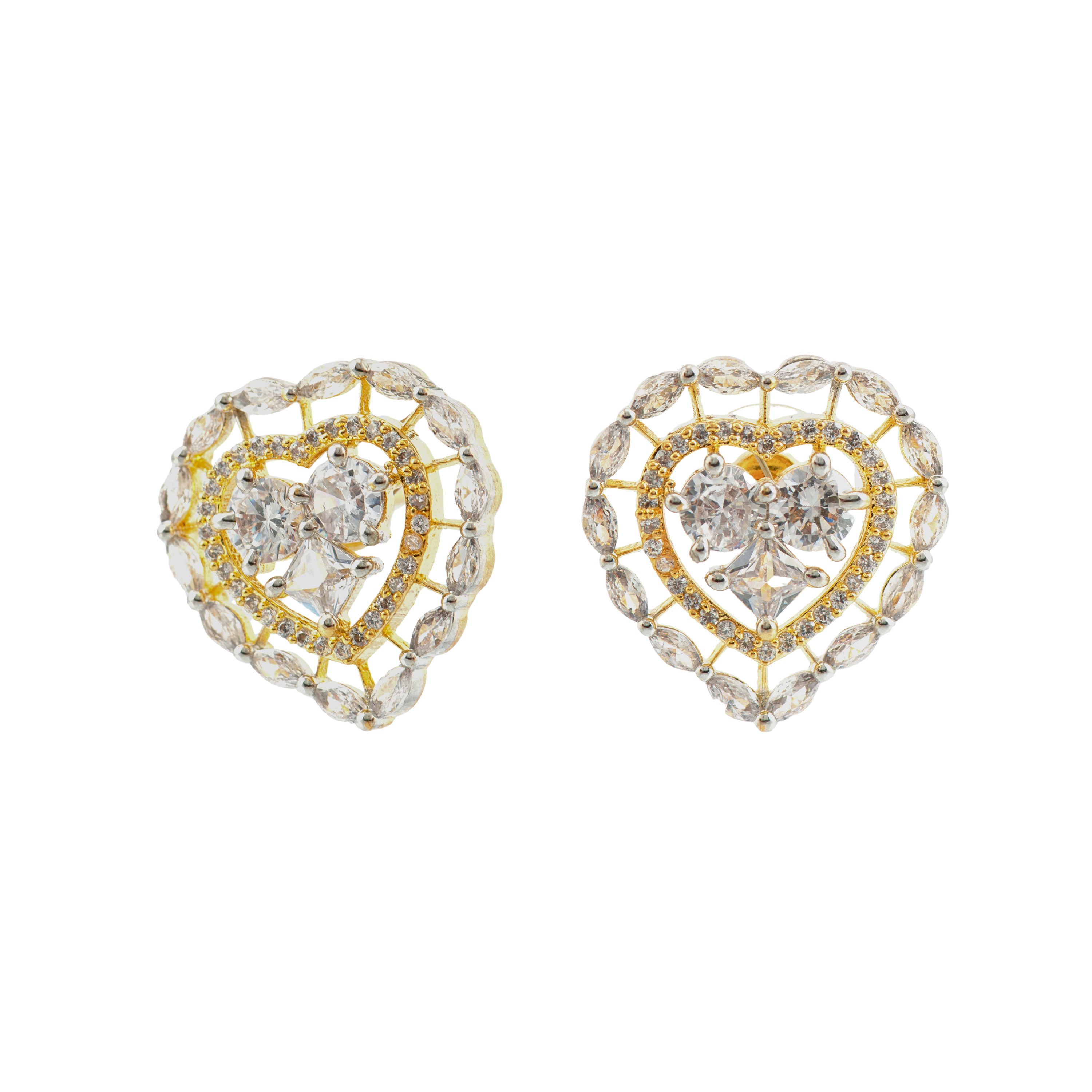 Astral Heart | Premium CZ Crystal Earring