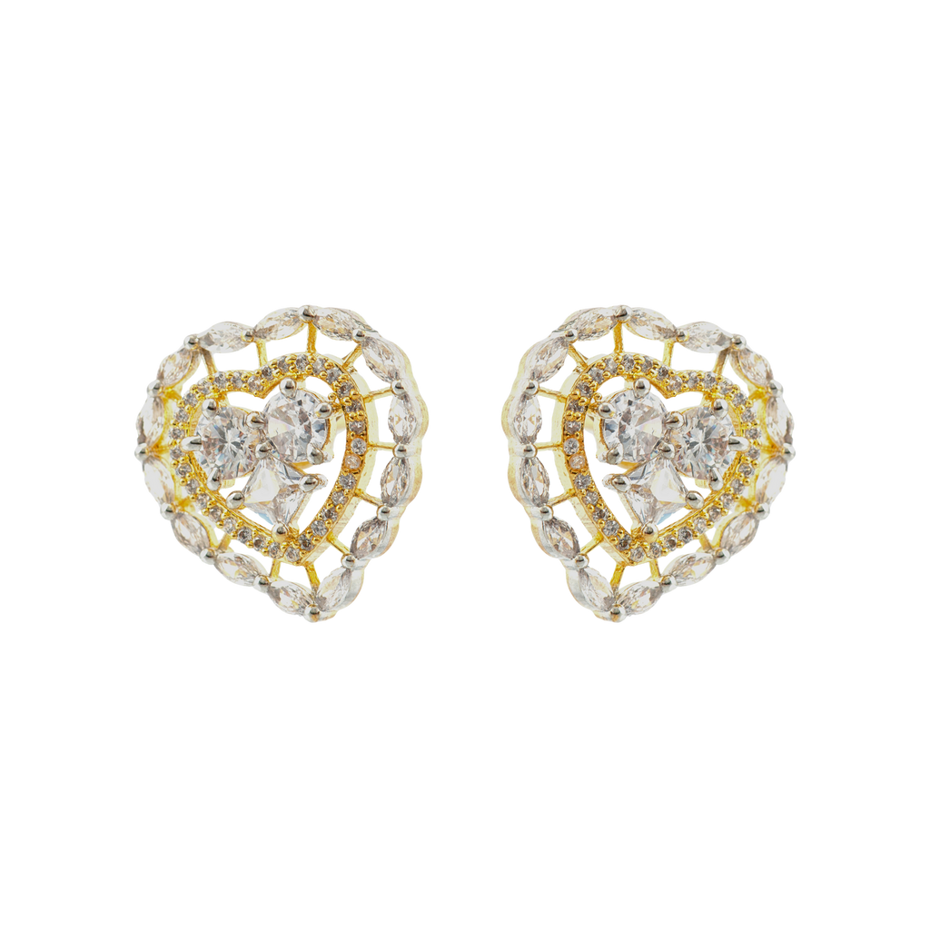Astral Heart | Premium CZ Crystal Earring