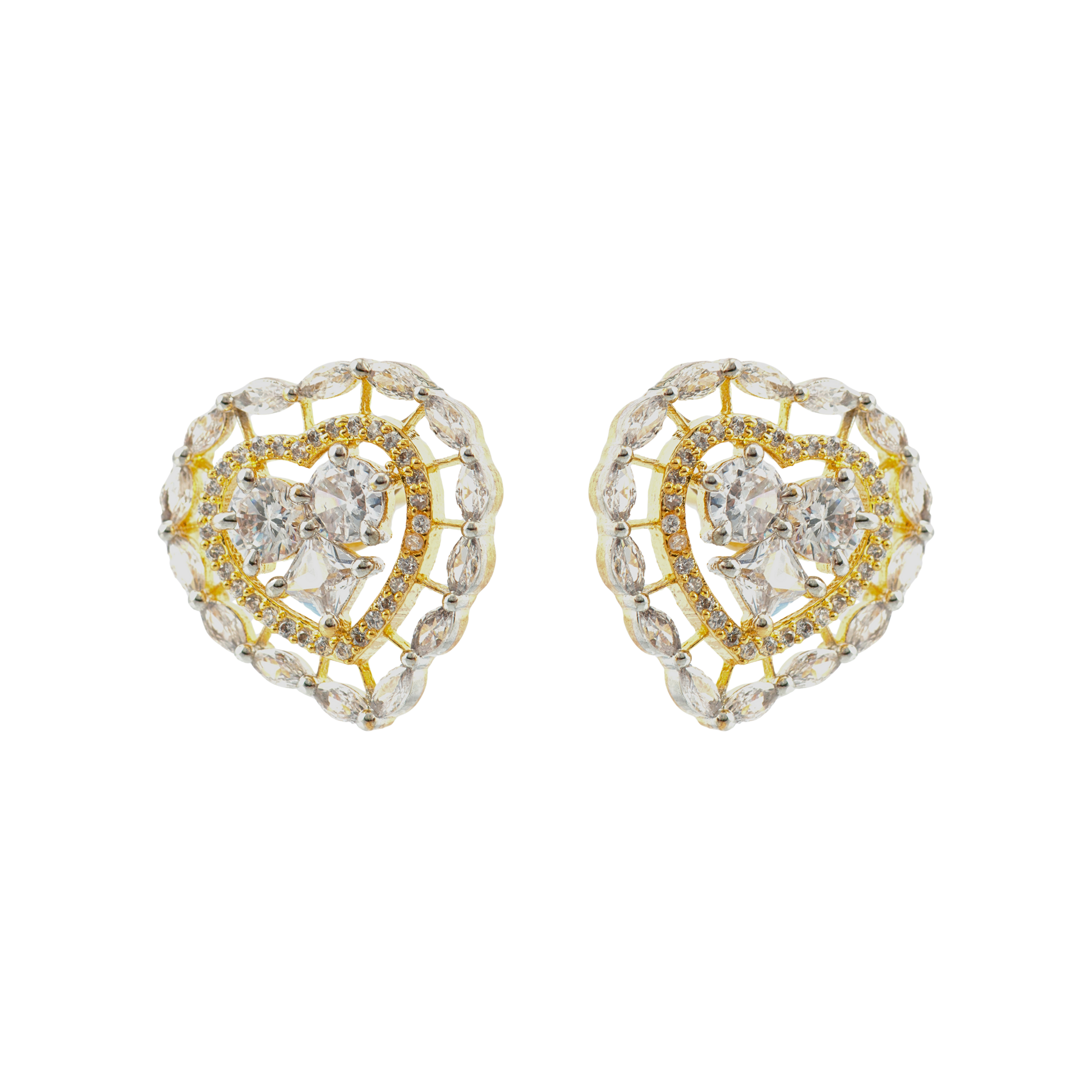 Astral Heart | Premium CZ Crystal Earring
