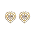 Astral Heart | Premium CZ Crystal Earring
