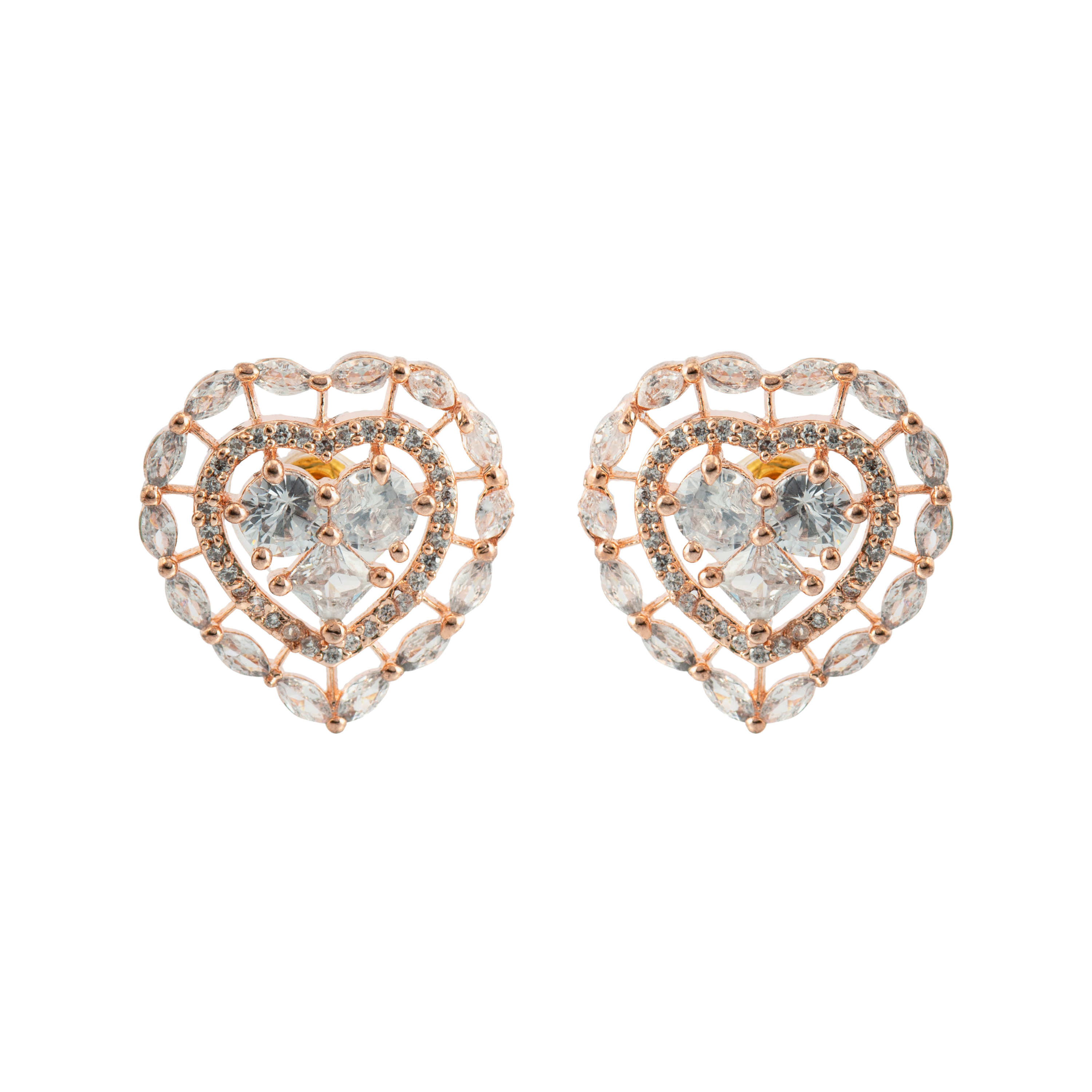 Astral Heart | Premium CZ Crystal Earring