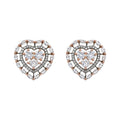 Astral Heart | Noire | Premium CZ Crystal Earring