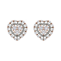 Astral Heart | Noire | Premium CZ Crystal Earring