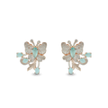 Astral Butterfly | Mint Green | Premium CZ Crystal Earring