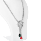 Athereal Rose | Signature CZ Crystal Necklace Set