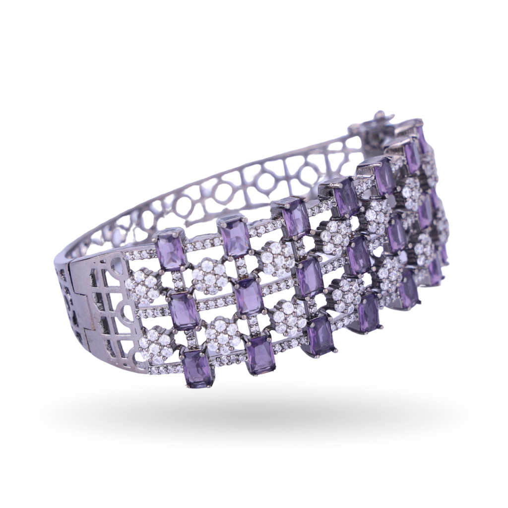 Aurora Swirl | Luxury CZ Crystal Bracelet