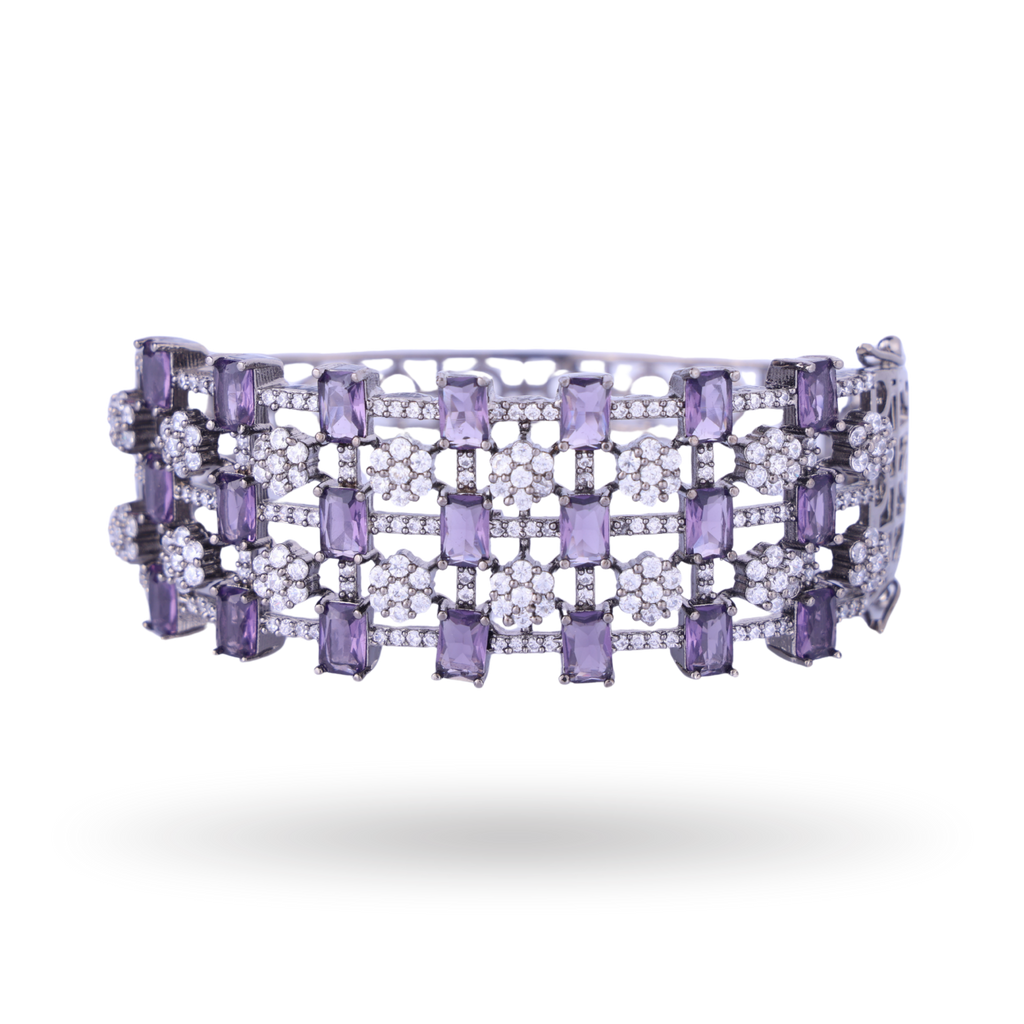 Aurora Swirl | Luxury CZ Crystal Bracelet