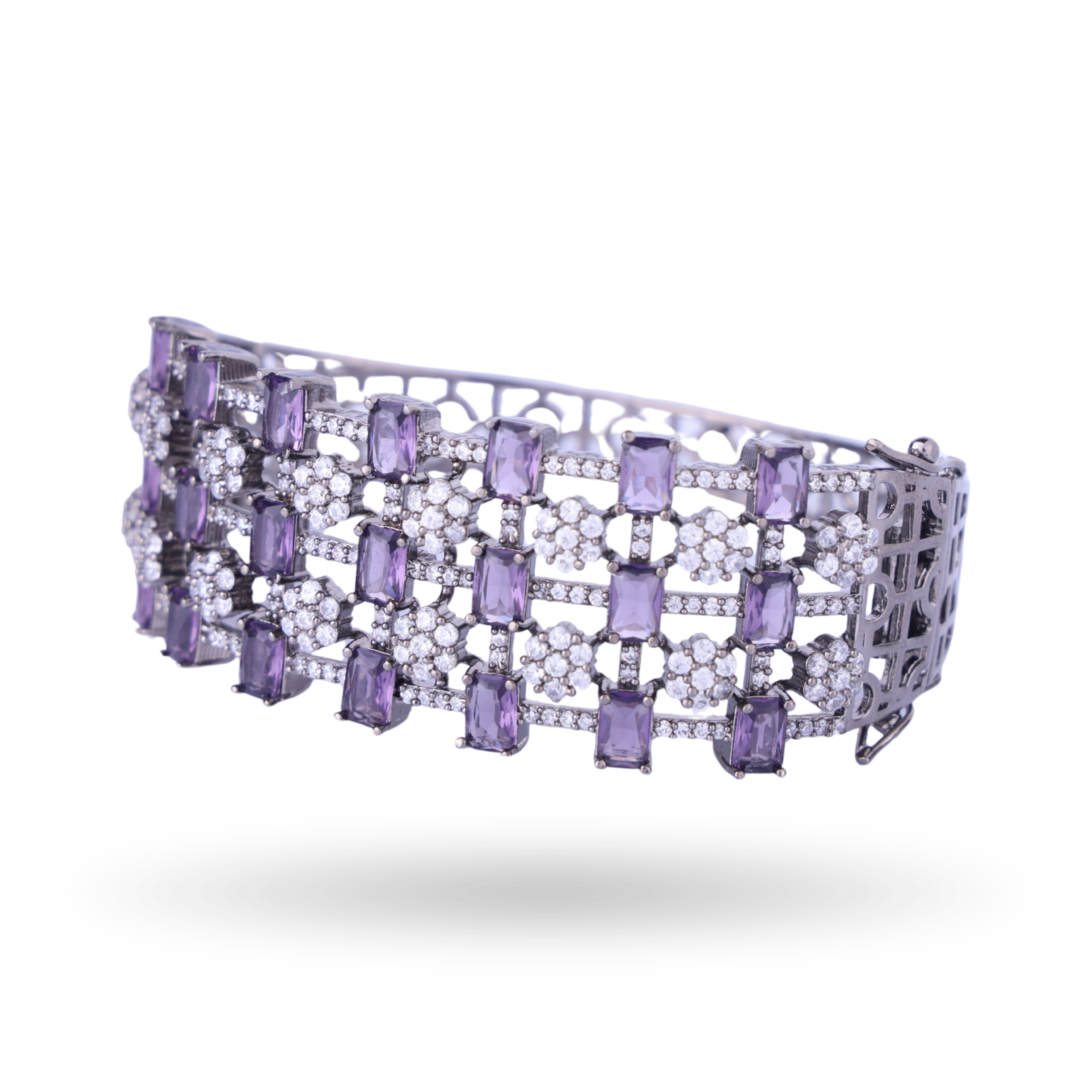 Aurora Swirl | Luxury CZ Crystal Bracelet