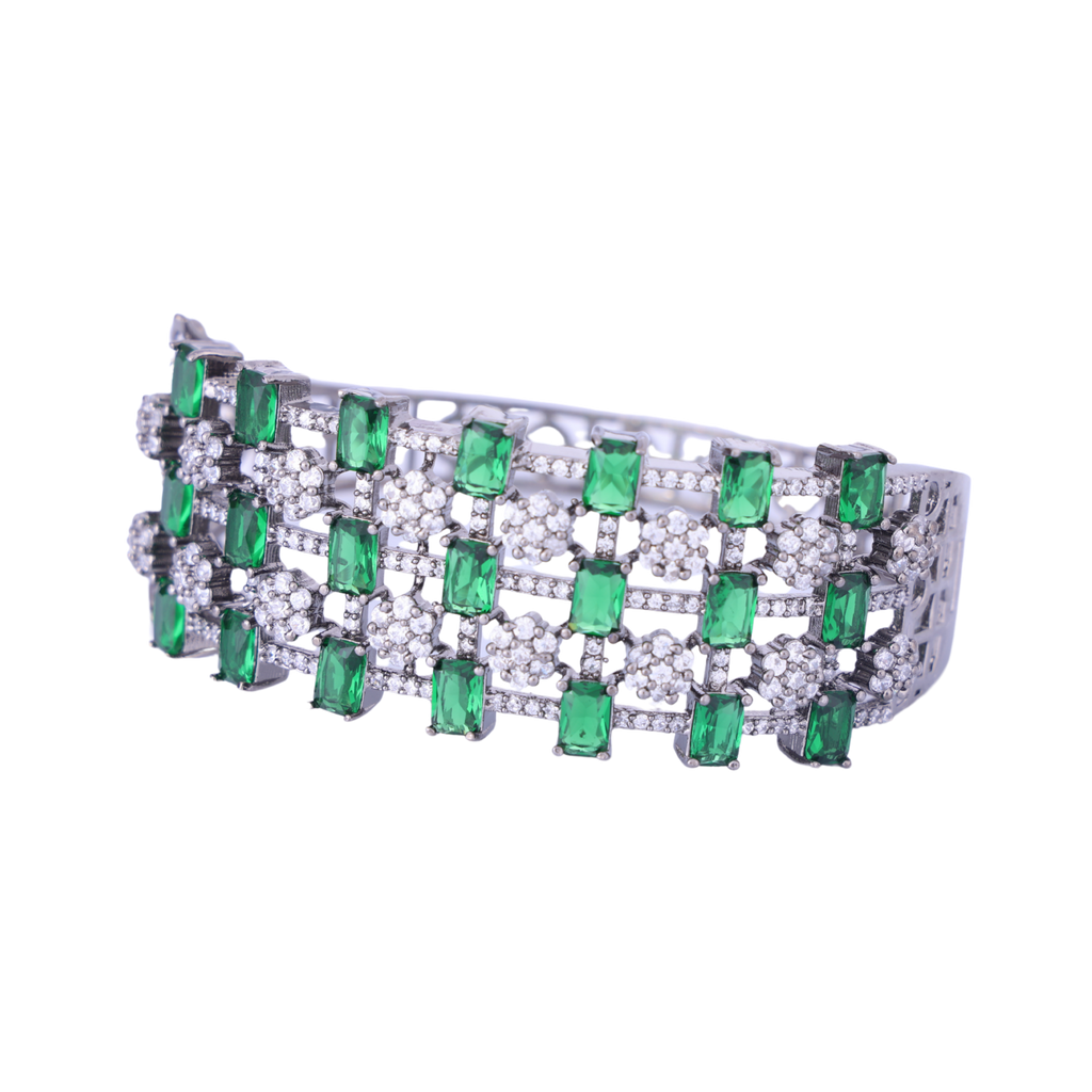Aurora Swirl | Luxury CZ Crystal Bracelet