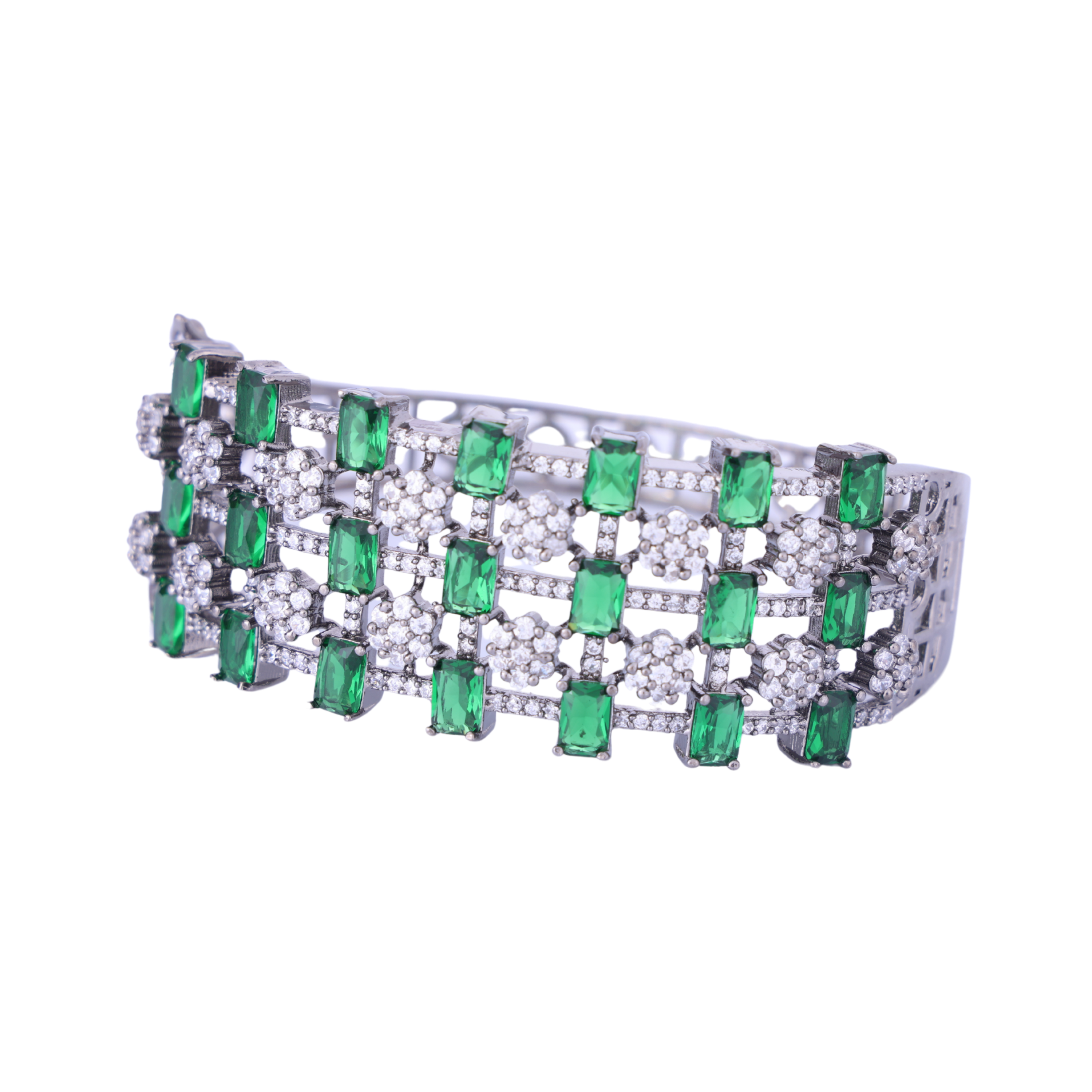 Aurora Swirl | Luxury CZ Crystal Bracelet