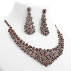 Blackgold Gracias Stand | Luxury CZ Crystal Choker Set