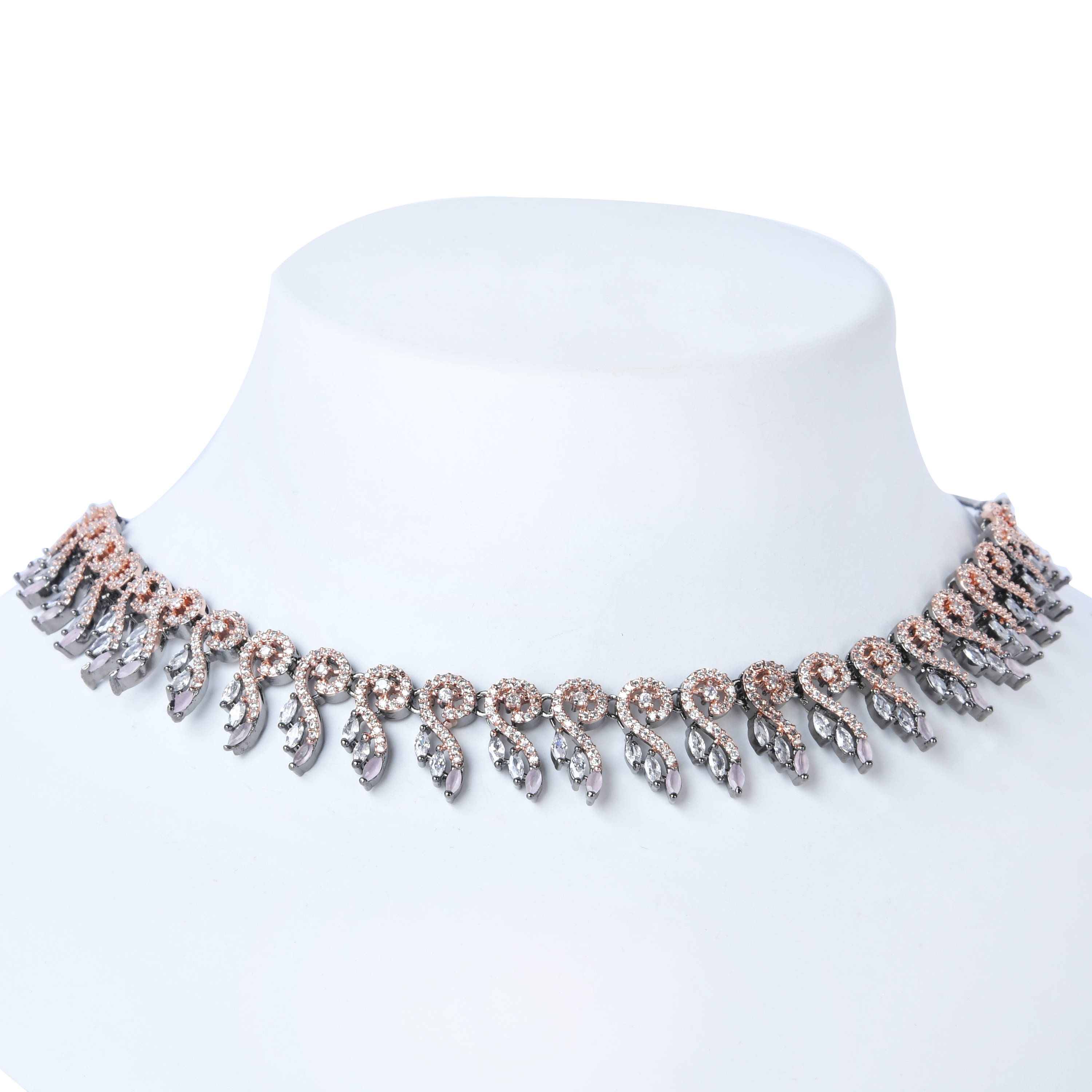 Azure | Premium CZ Crystal Necklace Set