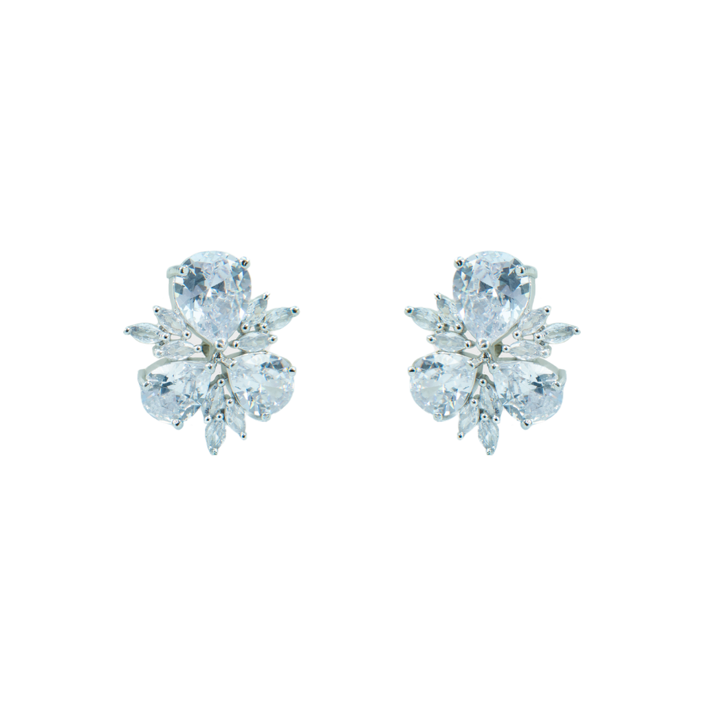 Baby Glow | White | Luxury CZ Crystal Earring