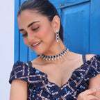 Exotic Core | Luxury CZ Crystal Necklace Set