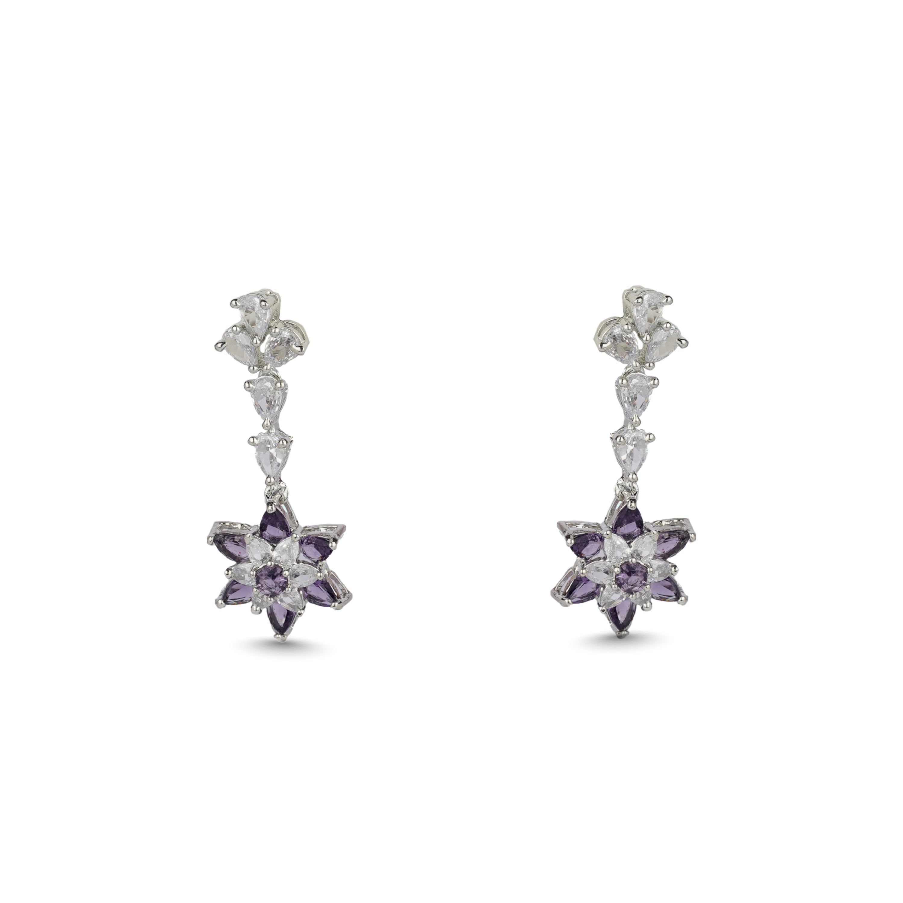 Beauty Gallore | Premium CZ Crystal Necklace Set