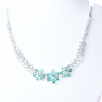 Beauty Gallore | Premium CZ Crystal Necklace Set
