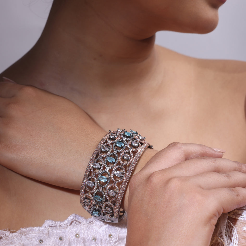 Blue Maple | Signature CZ Crystal Bracelet