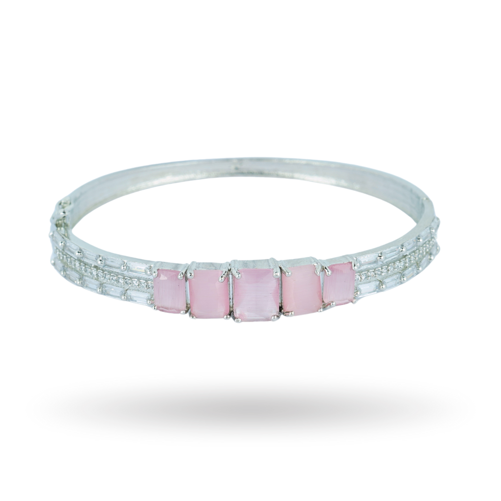 Candid Beads | Silverene | Premium CZ Crystal Bracelet