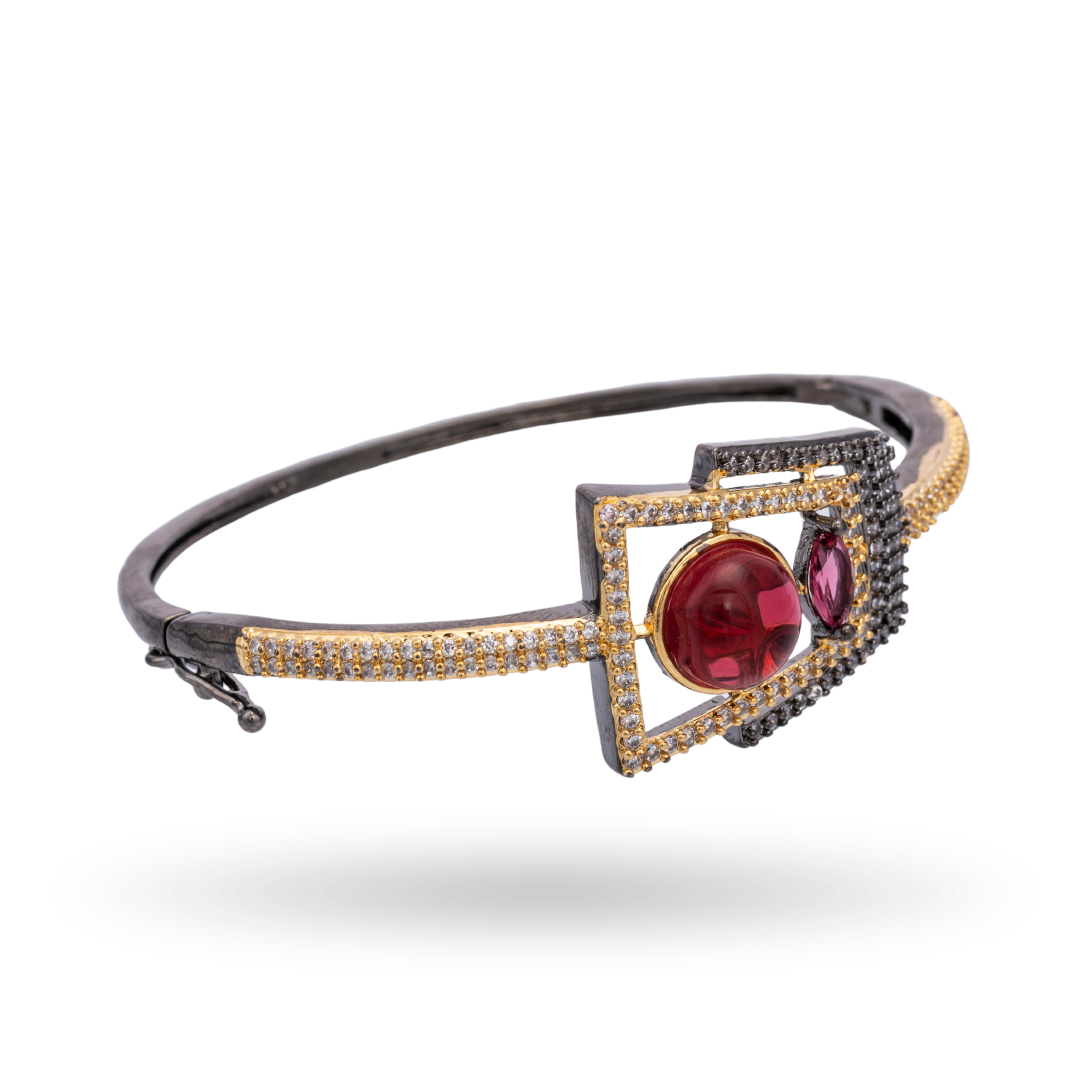 Luxe Cabochon | Signature CZ Crystal Bracelet