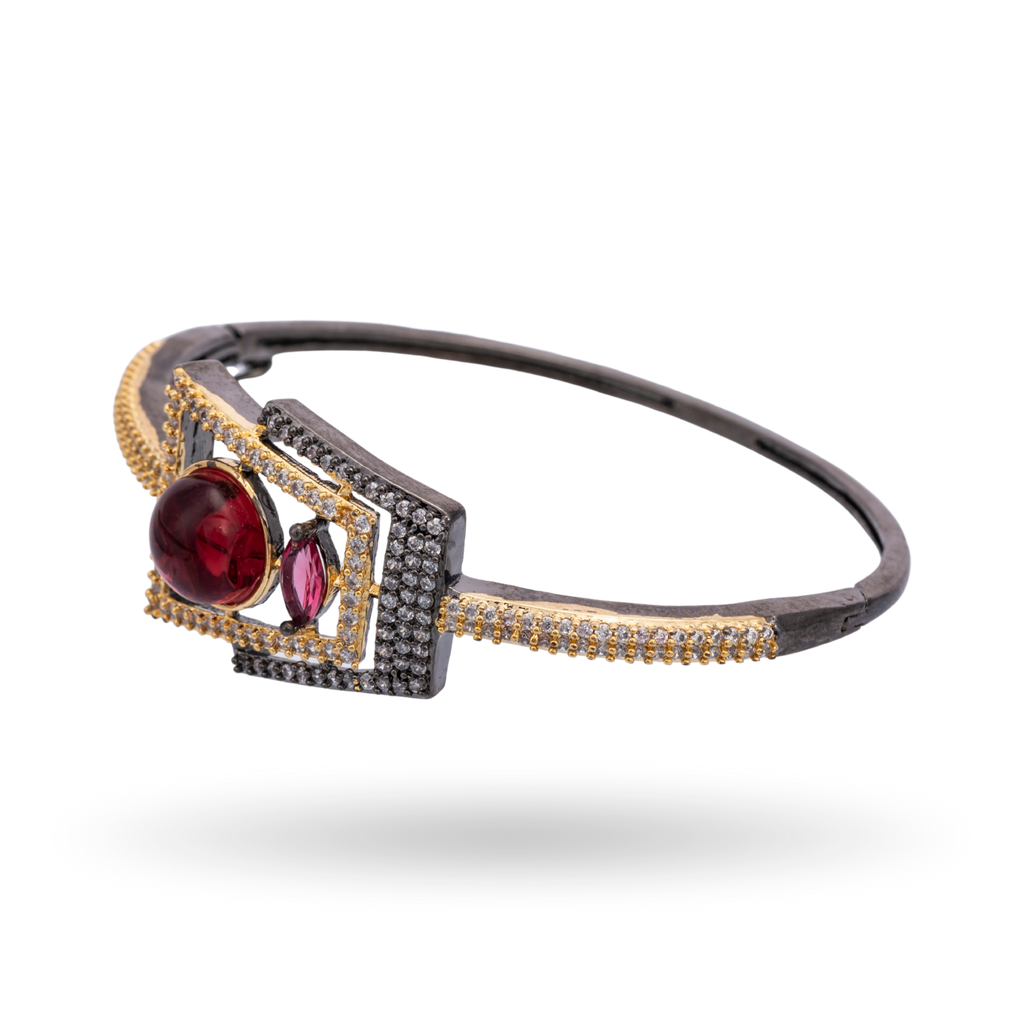 Luxe Cabochon | Signature CZ Crystal Bracelet