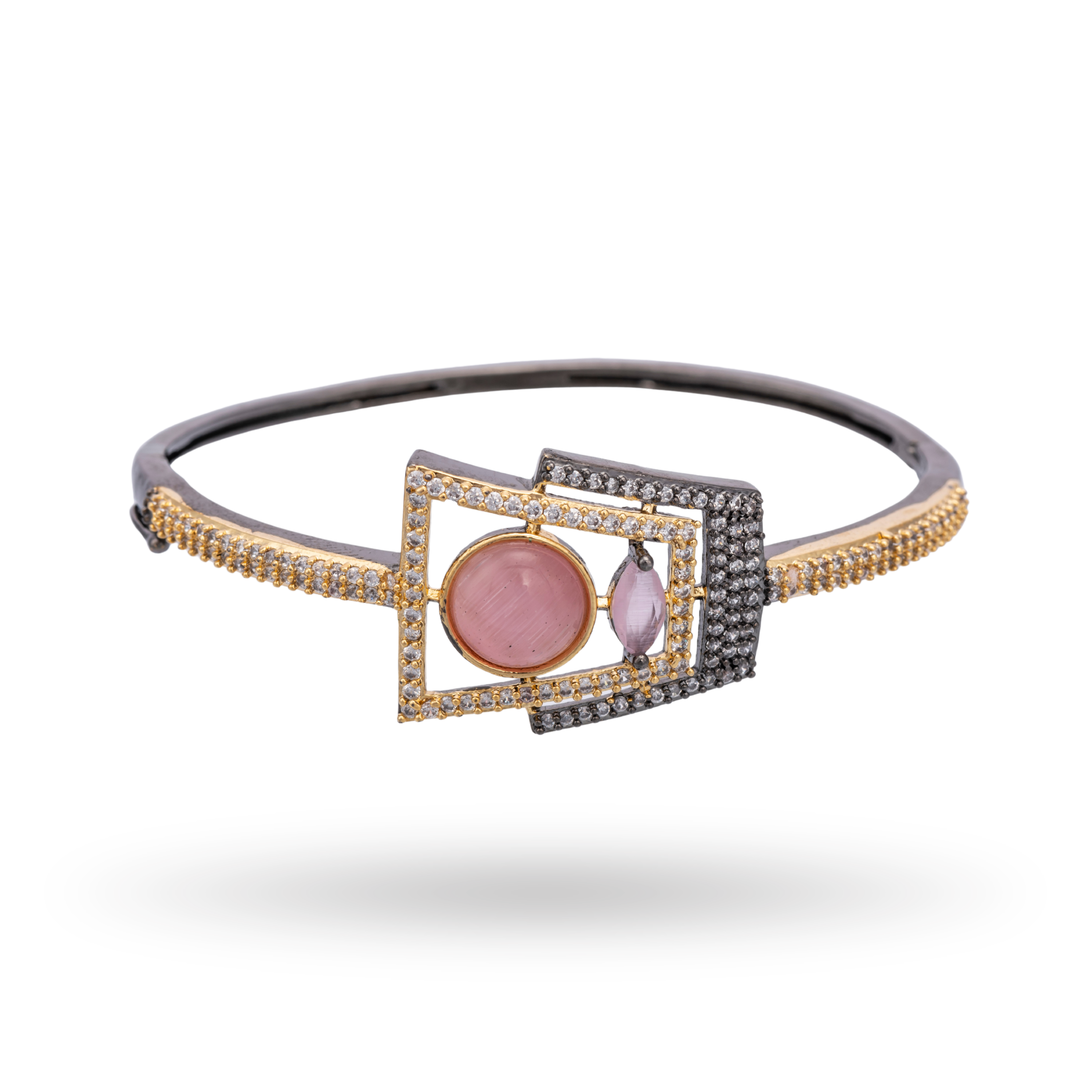 Luxe Cabochon | Signature CZ Crystal Bracelet