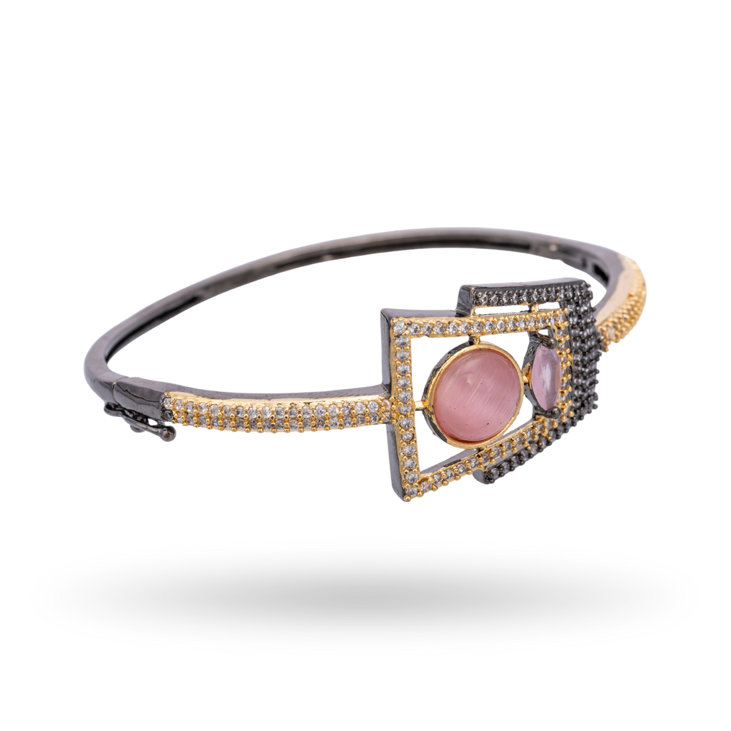 Luxe Cabochon | Signature CZ Crystal Bracelet